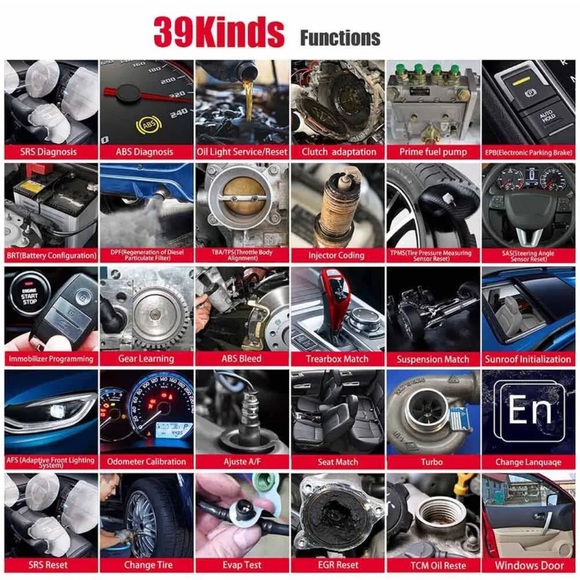 VIDENT iAuto 702 Pro OBD2 Scanner ABS/SRS/EPB Code Reader Auto Diagnosis Tool - Picture 3 of 11